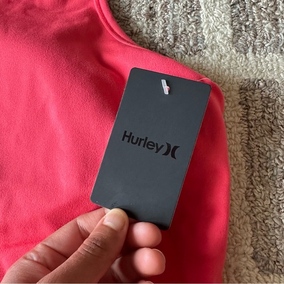 Hurley Pink Razorback Tank Top - Picture 2 of 5